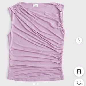 Abercrombie & Fitch Lavender Sleeveless Women's Top